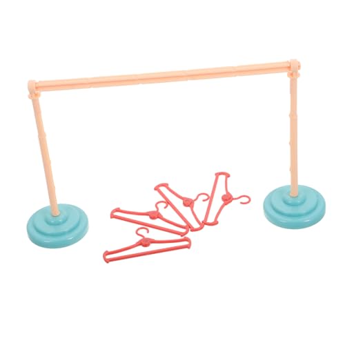 VICASKY Multifunktionales Puppenregal Im Europäischen Stil Kleiderbügel Für Puppen Spielzeugaufbewahrung Haustier-minihund Einzigartiges Design von VICASKY