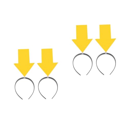 VICASKY 4 Stck. Haarschmuck für Halloween Lustiger Haarreifen für Partys Geburtstags und Weihnachtsdekoration Einzigartiges Accessoire für Unvergessliche Fotos von VICASKY
