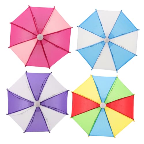 VICASKY 4 Stück Amerikanische Mädchenpuppe Uv-Regenschirm Puppenmöbel Puppenhaus Lebensechte Babypuppe Mini-regenschirme Miniaturschirm Schwimmpuppe Mini- Metall VICASKY 4 Stück Amerikanische Mädchenpuppe Uv-Regenschirm Puppenmöbel Puppenhaus Lebensechte Babypuppe Mini-regenschirme Miniaturschirm Schwimmpuppe Mini- Metall von VICASKY