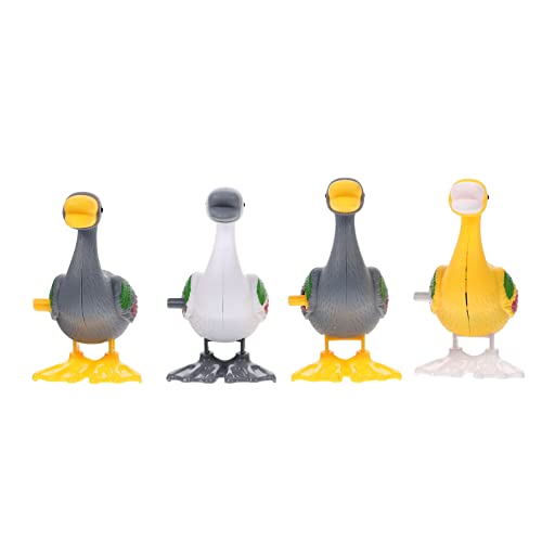 VICASKY 4 Stück Aufzieh Tiere Babyspielzeug Vier interaktives kinderspielzeug Animal Toys Uhrwerkspielzeug für interaktives Laufspielzeug Plastik von VICASKY