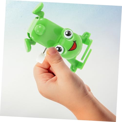VICASKY 4 Stück Aufziehbare mechanische Froschspielzeuge aus Kunststoff Windup für Dekoration und Fotorequisite Lustiges Geschenk für Kleinkinder und Garten VICASKY 4 Stück Aufziehbare mechanische Froschspielzeuge aus Kunststoff Windup für Dekoration und Fotorequisite Lustiges Geschenk für Kleinkinder und Garten von VICASKY