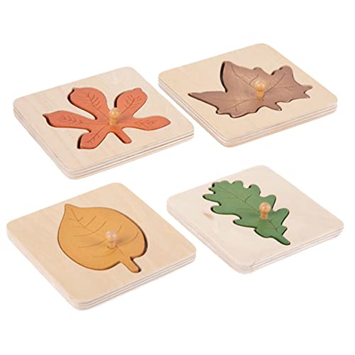 VICASKY 4 Stück Blatt-Puzzle Kognitives Puzzle- Lernspielzeug Für Bildungsspielzeug Guck-guck Pädagogisches Puzzlespielzeug Rätsel Hinterlässt Puzzle- Würfel Holz VICASKY 4 Stück Blatt-Puzzle Kognitives Puzzle- Lernspielzeug Für Bildungsspielzeug Guck-guck Pädagogisches Puzzlespielzeug Rätsel Hinterlässt Puzzle- Würfel Holz von VICASKY