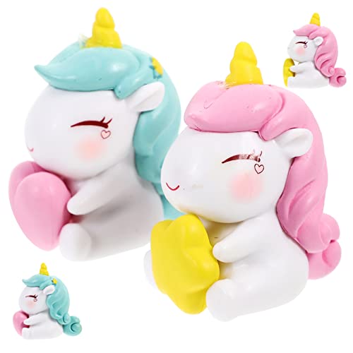 VICASKY 4 Stück Einhorn Ornamente Miniatur Pool Tiere Statuen Figur Einhorn Dekorative Mini Statue Aufkleber Garten Mini Tiere Figuren Topper Mikro Landschaft Einhorn VICASKY 4 Stück Einhorn Ornamente Miniatur Pool Tiere Statuen Figur Einhorn Dekorative Mini Statue Aufkleber Garten Mini Tiere Figuren Topper Mikro Landschaft Einhorn von VICASKY