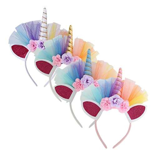 VICASKY 4 Stück Einhorn Stirnband Favorisieren Haarband Füllstoffe Party Kostüm Für Erwachsene Kopfbedeckung Kostüm Stirnband Aufkleber Kinderkostüm Geburtstag Zubehör Abs VICASKY 4 Stück Einhorn Stirnband Favorisieren Haarband Füllstoffe Party Kostüm Für Erwachsene Kopfbedeckung Kostüm Stirnband Aufkleber Kinderkostüm Geburtstag Zubehör Abs von VICASKY