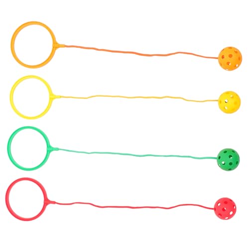 VICASKY 4 Stück Einzelfuß wirbelnder Ball Springspiel für Springender Ball für Fitness Flummi fitnessgeräte hupfball für Springball für Fitnessball für Einfuß VICASKY 4 Stück Einzelfuß wirbelnder Ball Springspiel für Springender Ball für Fitness Flummi fitnessgeräte hupfball für Springball für Fitnessball für Einfuß von VICASKY