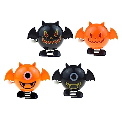 VICASKY 4 Stück Fledermaus Aufziehbares Halloween- Halloween-Requisiten Aufziehspielzeug Für Halloween-aufziehspielzeug Uhrwerk Für Plastik VICASKY 4 Stück Fledermaus Aufziehbares Halloween- Halloween-Requisiten Aufziehspielzeug Für Halloween-aufziehspielzeug Uhrwerk Für Plastik von VICASKY