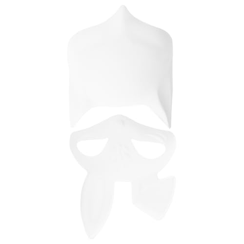 VICASKY 4 Stück Fuchs Maske Maskerade Requisite Blanko Masken Maskerade Ball Maske Maskerade Leermaske DIY Weiße Masken DIY Leermaske DIY Maske Für Cosplay Party DIY Malmaske von VICASKY