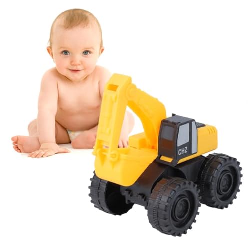 VICASKY 4 Stück Für Baufahrzeuge Kinderspielzeug Modell Engineering-LKW- von VICASKY