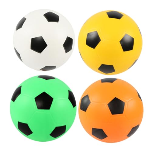 VICASKY Outdoor-Spielzeug 15 cm Aufblasbares Fußball-Spielzeug für Kinder für Jungen und Mädchen PVC-Material Sicher 4 Stück von VICASKY
