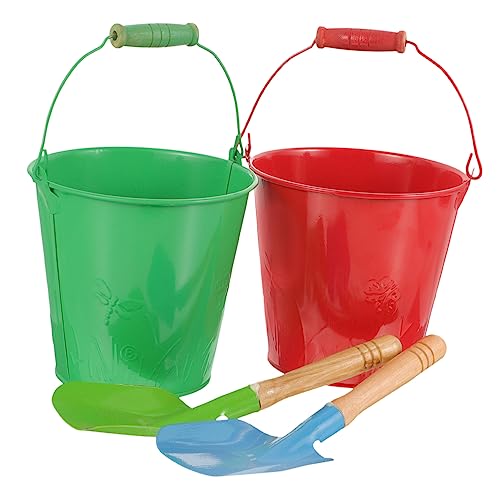 VICASKY 4 Stück Garten Blecheimer Sandregal Eimerspielzeug Zum Spielen Mit Sand Schlossbau Sandspielzeug Strandspielgerät Strandrechen Rosa Eimer Landhausstil Kind Eisen VICASKY 4 Stück Garten Blecheimer Sandregal Eimerspielzeug Zum Spielen Mit Sand Schlossbau Sandspielzeug Strandspielgerät Strandrechen Rosa Eimer Landhausstil Kind Eisen von VICASKY