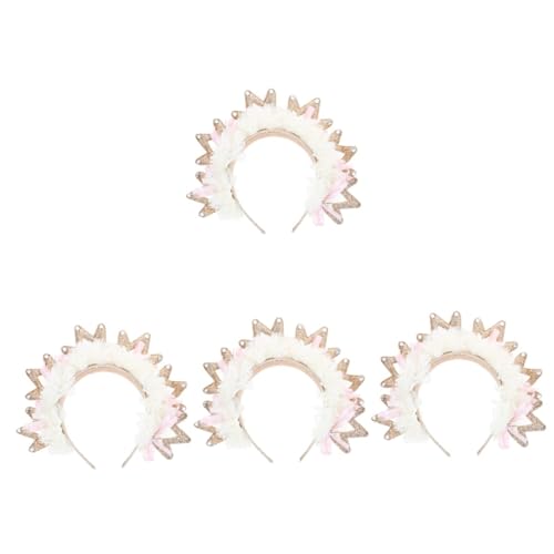 VICASKY 4 Stück Glitzerndes Haarband für Damen Passend mit Funkelnden Pailletten als Party und Cosplay Haaraccessoire für Geburtstagsfeiern und Festliche Anlässe VICASKY 4 Stück Glitzerndes Haarband für Damen Passend mit Funkelnden Pailletten als Party und Cosplay Haaraccessoire für Geburtstagsfeiern und Festliche Anlässe von VICASKY