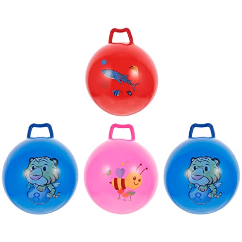 VICASKY Hüpfburg Für Kinder Mit Griff 4er-Pack Outdoor-Spielzeug Kinder-springspielzeug Widerstandsfähig Zufälliger Stil VICASKY Hüpfburg Für Kinder Mit Griff 4er-Pack Outdoor-Spielzeug Kinder-springspielzeug Widerstandsfähig Zufälliger Stil von VICASKY