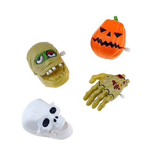 VICASKY 4 Stück Halloween-uhrwerk- Zum Aufziehen Uhrwerkspielzeug Für Halloween-Requisiten Kreatives Aufziehspielzeug Halloween Uhrwerk Abs VICASKY 4 Stück Halloween-uhrwerk- Zum Aufziehen Uhrwerkspielzeug Für Halloween-Requisiten Kreatives Aufziehspielzeug Halloween Uhrwerk Abs von VICASKY