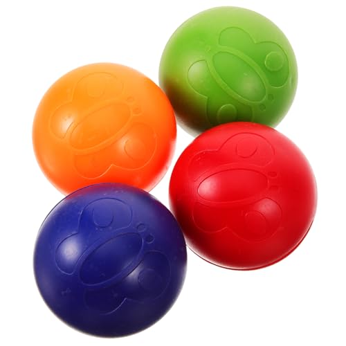 VICASKY 4 Stück Handkennzeichen Den Ringkugel Maracas Für Kleinkind -musikinstrumente Shaker-Musikinstrument Kleinkind Maracas Musikinstrumentenpartygunst Maracas Plastik von VICASKY