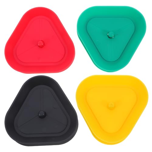 VICASKY 4 Stück Kartenhalter Karten Halterung Pokerhalter aus Kunststoff Pokerzubehör Dreieckiger Pokerhalter Kartenanzeigestand Deckhalter Kartenspielhalter Poker-Halter-Tablett Plastik VICASKY 4 Stück Kartenhalter Karten Halterung Pokerhalter aus Kunststoff Pokerzubehör Dreieckiger Pokerhalter Kartenanzeigestand Deckhalter Kartenspielhalter Poker-Halter-Tablett Plastik von VICASKY