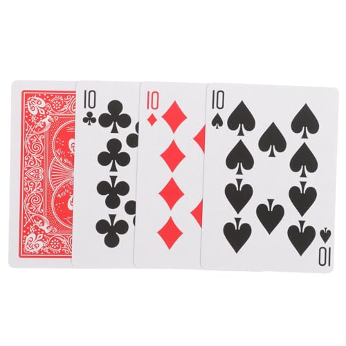 VICASKY Pokerkarten Tragbare Plastikkarten Für EIN Unterhaltsames Spielkartenspiel Am Tisch VICASKY Pokerkarten Tragbare Plastikkarten Für EIN Unterhaltsames Spielkartenspiel Am Tisch von VICASKY