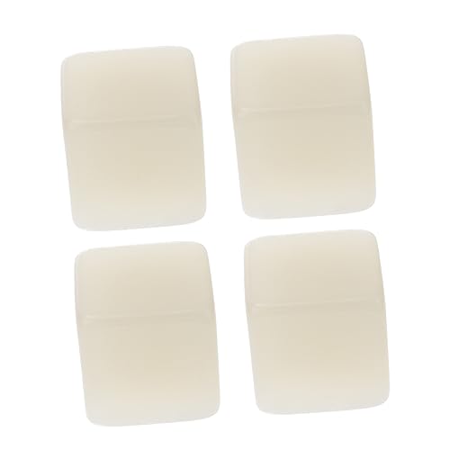 VICASKY 4 Stücke 25mm Acryl Gaming Blank Für Party Rolle-Spielen Spiele Spielzeug Präsentieren von VICASKY