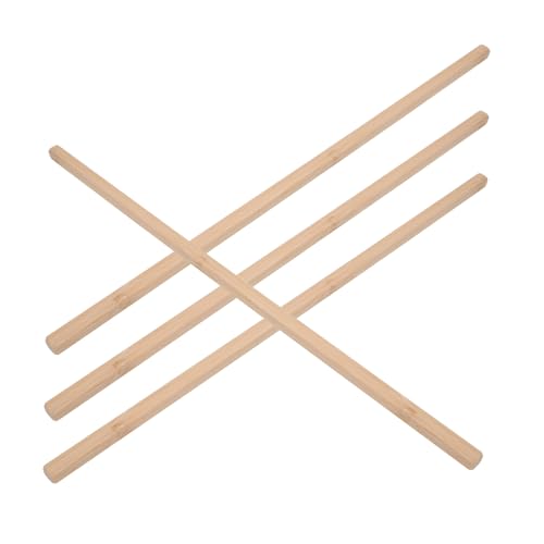 VICASKY 4er-Pack Mahjong-Putter-Set Aus Holz 48 cm Länge Universelle Passform Für Amerikanische Mahjong-Spiele Komfortabler Griff Präsentationsständer-zubehör von VICASKY