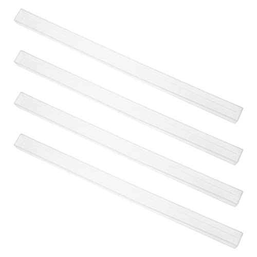 VICASKY 4 Stück Mahjong Tablett in U-Form Controller-Rack Domino-Halter-Fach Mini-Domino-Halter Mahjong-Anzeige Mahjong-Ständer Pusher Korb Mahjong-Halter tragbarer Mahjong-Ständer Plastik von VICASKY