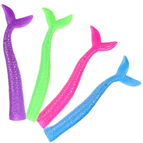 VICASKY 4 Stück Meerjungfrau -Schwanzfingerpuppe Meerjungfrauenschwanz für Fingerpuppen für Handpuppen für Fingerpuppen für Babys Fingerpuppen TPR Zufällige Farbe VICASKY 4 Stück Meerjungfrau -Schwanzfingerpuppe Meerjungfrauenschwanz für Fingerpuppen für Handpuppen für Fingerpuppen für Babys Fingerpuppen TPR Zufällige Farbe von VICASKY