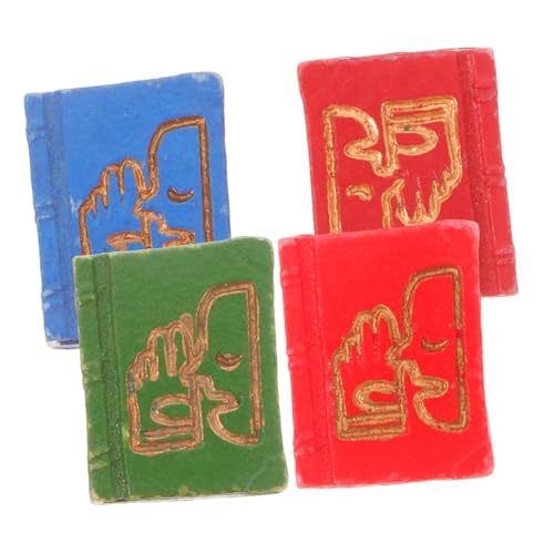 VICASKY 4 Stück Mini Buch Ornamente Fotosammlung Puppenhaus Dekoration Puppenhaus Bücherregal Puppenhaus Mini Puppenhaus Kleines Puppenhaus Kleines Buch Puppenhaus Mini Bücher VICASKY 4 Stück Mini Buch Ornamente Fotosammlung Puppenhaus Dekoration Puppenhaus Bücherregal Puppenhaus Mini Puppenhaus Kleines Puppenhaus Kleines Buch Puppenhaus Mini Bücher von VICASKY