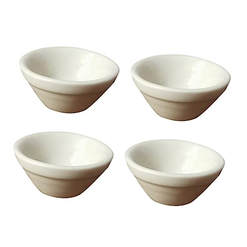 VICASKY 4 Stück Mini Schüsseln Mini Küchenspielzeug DIY Küche Rollenspielspielzeug Mini Hausschmuck Mini Hauszubehör Kleines Schüsselmodell Mini Hausschüssel Ornament Mini Szene VICASKY 4 Stück Mini Schüsseln Mini Küchenspielzeug DIY Küche Rollenspielspielzeug Mini Hausschmuck Mini Hauszubehör Kleines Schüsselmodell Mini Hausschüssel Ornament Mini Szene von VICASKY