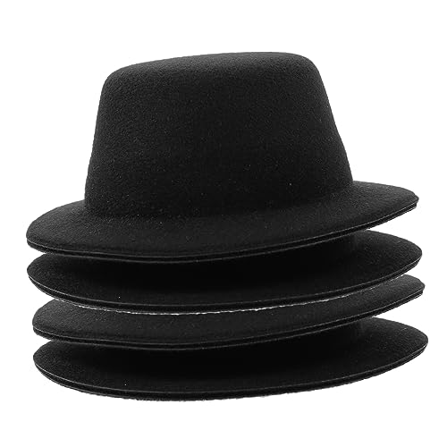 VICASKY 4 Stück Mini Zylinderhut für Schneemann Dekoration Schwarz für DIY Projekte Puppen und Festlichkeiten Leichtes Material für Langlebige Nutzung Ergänzung für Kreative Bastelarbeiten VICASKY 4 Stück Mini Zylinderhut für Schneemann Dekoration Schwarz für DIY Projekte Puppen und Festlichkeiten Leichtes Material für Langlebige Nutzung Ergänzung für Kreative Bastelarbeiten von VICASKY