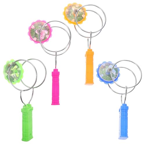 VICASKY 4 Stück Orbital-Gyro- Leuchtende Gyroskop Handspielzeug für magnetisches Mädchenspielzeug Power-Kit Schwerkraft Zappelmagnete Metall VICASKY 4 Stück Orbital-Gyro- Leuchtende Gyroskop Handspielzeug für magnetisches Mädchenspielzeug Power-Kit Schwerkraft Zappelmagnete Metall von VICASKY