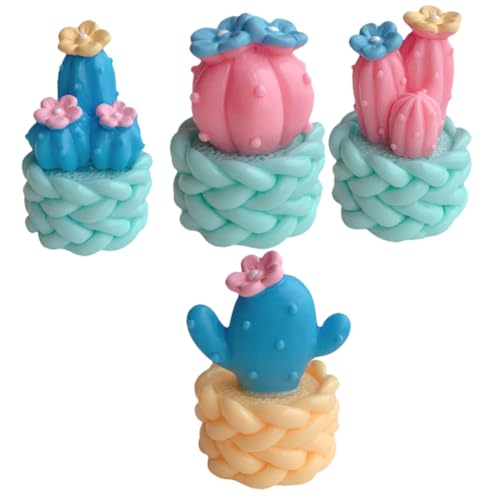 VICASKY 4 Stück Ornamente Bausatz Schrullig Kaktus Figur Künstlich Miniaturfiguren Anlage Home-Desktop- Pflanzenfiguren Gefälschte Sukkulente Fälschung Led-neonlicht Harz VICASKY 4 Stück Ornamente Bausatz Schrullig Kaktus Figur Künstlich Miniaturfiguren Anlage Home-Desktop- Pflanzenfiguren Gefälschte Sukkulente Fälschung Led-neonlicht Harz von VICASKY