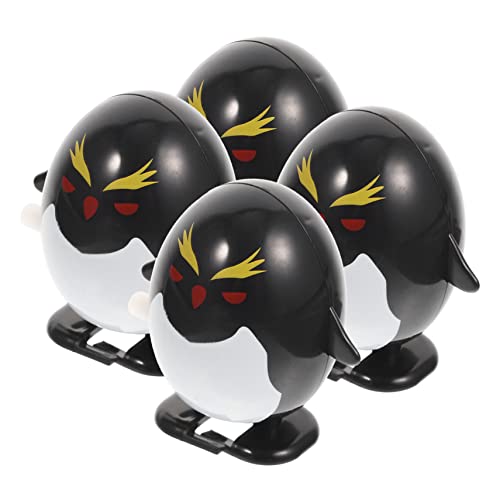 VICASKY 4 Stück Pinguin- Kinderdekoration Mehrzweck-kit Sphärische Dekoration Tabletop -Dekoration Kleine Spielsachen Gestell Für Zentrifugenröhrchen Weiches Plastik von VICASKY