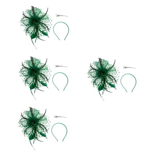 VICASKY 4 Stück Portables Verschleißfestes Netzstoff Haarband mit Perlen Filigranes Kopfschmuck Accessoire für Damen Vielseitig für Hochzeiten Cocktails Cosplay und Partys Geeignet VICASKY 4 Stück Portables Verschleißfestes Netzstoff Haarband mit Perlen Filigranes Kopfschmuck Accessoire für Damen Vielseitig für Hochzeiten Cocktails Cosplay und Partys Geeignet von VICASKY