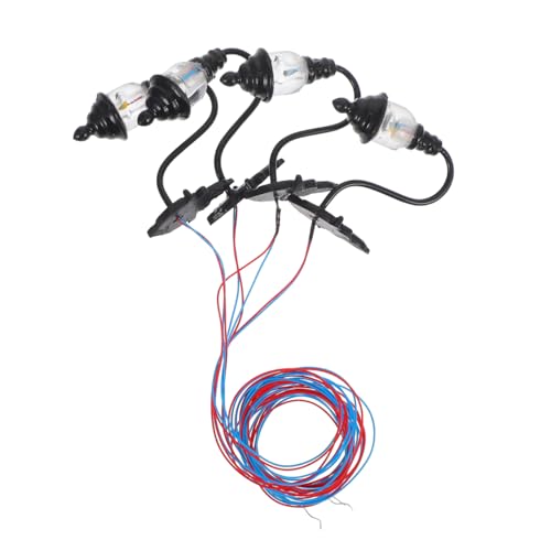VICASKY Winzige Lampe Für Puppenhaus Miniatur-wandlampen-Set Mit 4 Mini-leuchten Für Miniatur- VICASKY Winzige Lampe Für Puppenhaus Miniatur-wandlampen-Set Mit 4 Mini-leuchten Für Miniatur- von VICASKY