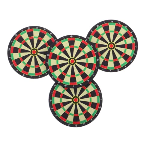 VICASKY 4 Stück Puppenhaus dartspiel Dino-Schießziel Dartscheibe interaktive Sportspiele Coole Outdoor-Spiele Indoor-Spiel fangen Schaumstoffbälle werfen von VICASKY