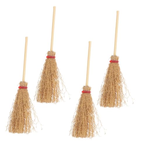 VICASKY 4 Stück Puppenhausbesen für kinderspielzeug deko für Schlafzimmer hühner Kid Toys Miniatur-Szenenzubehör geben vor, zu Sein Vegetation VICASKY 4 Stück Puppenhausbesen für kinderspielzeug deko für Schlafzimmer hühner Kid Toys Miniatur-Szenenzubehör geben vor, zu Sein Vegetation von VICASKY