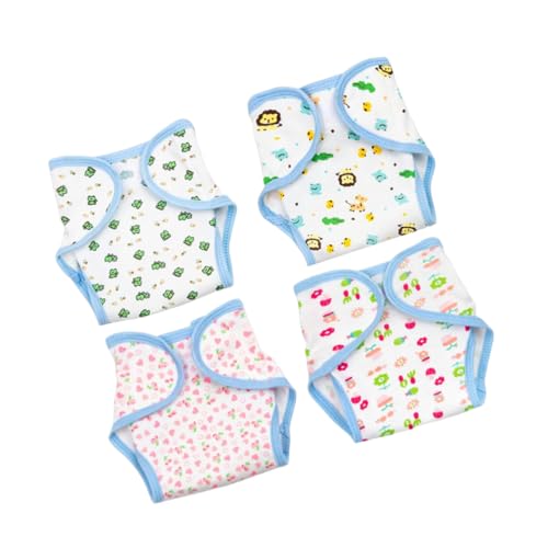 VICASKY 4 Stücke Wiederverwendbare Babypuppenwindeln Windeln Für Puppen Waschbare Spielzeuge Babypuppenwindeln Wiederverwendbare Spielhaus-Requisiten VICASKY 4 Stücke Wiederverwendbare Babypuppenwindeln Windeln Für Puppen Waschbare Spielzeuge Babypuppenwindeln Wiederverwendbare Spielhaus-Requisiten von VICASKY