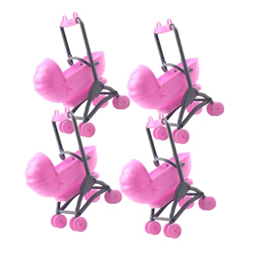 VICASKY 4 Stück Realistische Puppenwagen Teiliges Hochwertiges Zubehör für Fantasievolles Sicher und Kinderfreundlich für Kleine Mädchen VICASKY 4 Stück Realistische Puppenwagen Teiliges Hochwertiges Zubehör für Fantasievolles Sicher und Kinderfreundlich für Kleine Mädchen von VICASKY