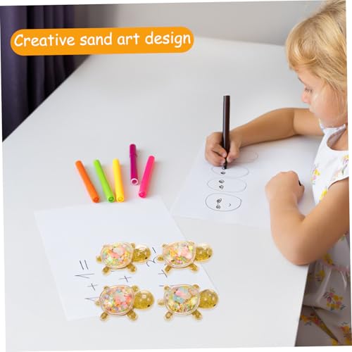 VICASKY 4 Stück Sandspielzeug Schildkröten Figur Fließendes Sandmotiv Detailreiches Tier Kindergeburtstag Partydeko Vielseitige Pool und Dekoration VICASKY 4 Stück Sandspielzeug Schildkröten Figur Fließendes Sandmotiv Detailreiches Tier Kindergeburtstag Partydeko Vielseitige Pool und Dekoration von VICASKY