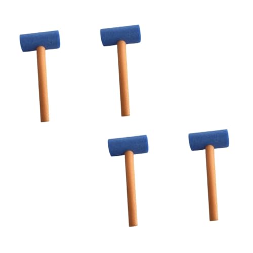 VICASKY 4 Stücke Schlägel Mallet Spielzeug Weiche Spielzeug Schlägel für Jungen und Mädchen Pädagogisches Spielzeug Hammer Spielzeug für Kinder von VICASKY