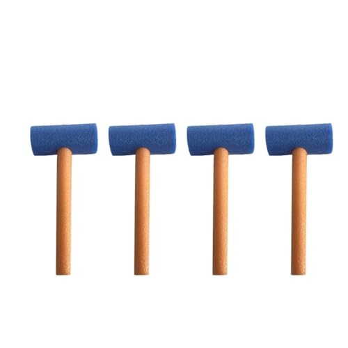 VICASKY Hammer-Requisiten Spielzeug-Hammer-Set Für Kinder 4-teilig Mini-schlägel Für Lernspiele Zufällige Farbe von VICASKY