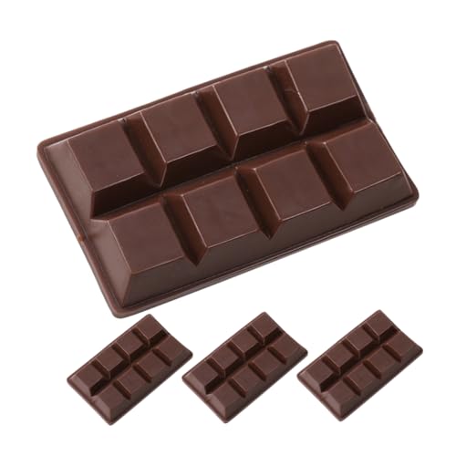 VICASKY 4 Stück Simulation Schokolade Gefälschte Lebensmittel Schokoladentafel Modell Gefälschte Schokolade Desktop Schokoladenmodell Gefälschtes Gebäck Schokoladendekor Valentinstag VICASKY 4 Stück Simulation Schokolade Gefälschte Lebensmittel Schokoladentafel Modell Gefälschte Schokolade Desktop Schokoladenmodell Gefälschtes Gebäck Schokoladendekor Valentinstag von VICASKY