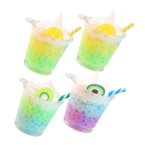 VICASKY 4 Stück Simulierte Obstbecher Snack Cupcake Untersetzer Teller Getränke Untertassen Tassen Kaffeetassen Mit Deckel DIY Anhänger DIY Zubehör Becherform Anhänger Mini VICASKY 4 Stück Simulierte Obstbecher Snack Cupcake Untersetzer Teller Getränke Untertassen Tassen Kaffeetassen Mit Deckel DIY Anhänger DIY Zubehör Becherform Anhänger Mini von VICASKY