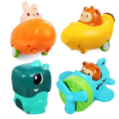 VICASKY 4 Stück Spielzeugautos Press and Go Lernspielzeug Mit Bezaubernden Tiermotiven Für Kleinkinder Sensorikspielzeug Zur Der Motorischen Fähigkeiten Und Kreativität VICASKY 4 Stück Spielzeugautos Press and Go Lernspielzeug Mit Bezaubernden Tiermotiven Für Kleinkinder Sensorikspielzeug Zur Der Motorischen Fähigkeiten Und Kreativität von VICASKY
