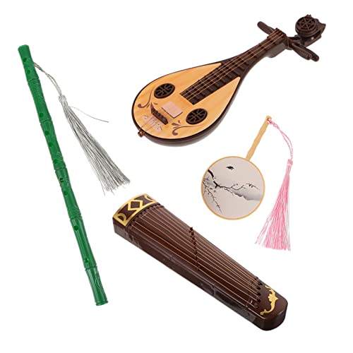 VICASKY Zubehör Für Mini-babypuppen – 4-teilige Requisiten Und Antike Flöten-Requisiten Puppenzubehör-Set VICASKY Zubehör Für Mini-babypuppen – 4-teilige Requisiten Und Antike Flöten-Requisiten Puppenzubehör-Set von VICASKY
