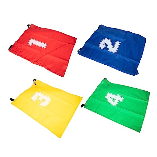 VICASKY 4 Stück Sprungsack lustige Hinterhof-Renntaschen Springender Sack spielset Outdoor Outdoor Spiele Springspiel für Requisiten für interaktive Spiele Segeltuch von VICASKY