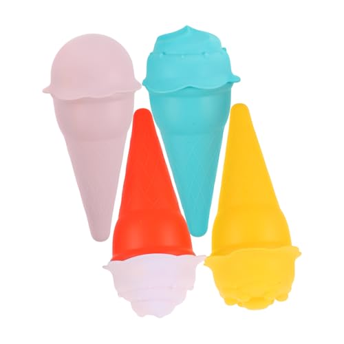 VICASKY 4 Stück Strandsand Für Eisdielen Strandsand Rollenspiel Lebensechter Eiscreme Reisesand Realistischer Eistütensand Eiscremeform Aus Kunststoff VICASKY 4 Stück Strandsand Für Eisdielen Strandsand Rollenspiel Lebensechter Eiscreme Reisesand Realistischer Eistütensand Eiscremeform Aus Kunststoff von VICASKY