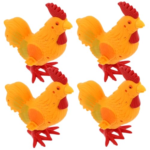 VICASKY 4 Stück Teiliges Aufziehspielzeug Kleine Hühnchen Springend Robuste Farmtiere für Kleinkinder Partygeschenke und Kindergarten Belohnungen Kompakt Tragbar VICASKY 4 Stück Teiliges Aufziehspielzeug Kleine Hühnchen Springend Robuste Farmtiere für Kleinkinder Partygeschenke und Kindergarten Belohnungen Kompakt Tragbar von VICASKY