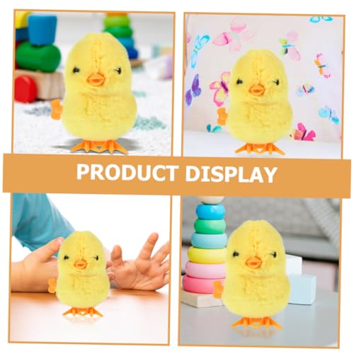 VICASKY 4 Stück Teiliges Aufziehspielzeug Küken Springendes Huhn Wind Up Lustige Cartoon Figuren für Jungen Mädchen VICASKY 4 Stück Teiliges Aufziehspielzeug Küken Springendes Huhn Wind Up Lustige Cartoon Figuren für Jungen Mädchen von VICASKY