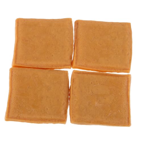 VICASKY 4 Stück Teiliges Getrocknetes Tofu Modell Realistische Künstliche Tofu Nachbildung für Küchen Restaurantdekoration Detailgetreue Food Deko Figur Vielseitig für Supermarkt VICASKY 4 Stück Teiliges Getrocknetes Tofu Modell Realistische Künstliche Tofu Nachbildung für Küchen Restaurantdekoration Detailgetreue Food Deko Figur Vielseitig für Supermarkt von VICASKY