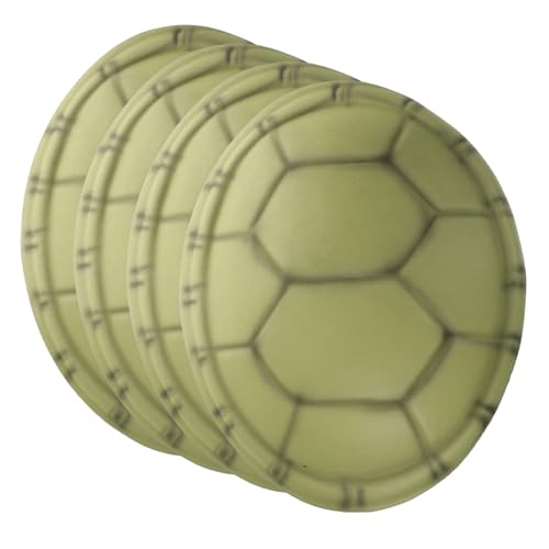 VICASKY 4 Stück Teiliges Kostüm mit Schildkrötenpanzer für Halloween Einzigartige Cosplay Requisiten für Elastischem Band und Strapazierfähigem Material VICASKY 4 Stück Teiliges Kostüm mit Schildkrötenpanzer für Halloween Einzigartige Cosplay Requisiten für Elastischem Band und Strapazierfähigem Material von VICASKY