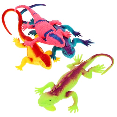VICASKY 4 Stück Teiliges Künstliche Echsen Realistische Reptilien Modelltiere Pädagogisch für und Eltern Junge Mädchen Aktivitäten Zufällige Farbe Zufällige Farbe VICASKY 4 Stück Teiliges Künstliche Echsen Realistische Reptilien Modelltiere Pädagogisch für und Eltern Junge Mädchen Aktivitäten Zufällige Farbe Zufällige Farbe von VICASKY